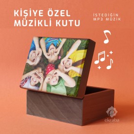 Kişiye Özel MP3 Müzikli Kutu  - Kendi Müziğinizi Yükleyebilirsiniz 