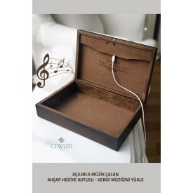 Kişiye Özel MP3 Müzikli Kutu  - Kendi Müziğinizi Yükleyebilirsiniz 