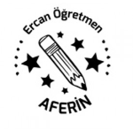 Yıldızlı Afrerin Kişiye Özel Öğretmen Damgası
